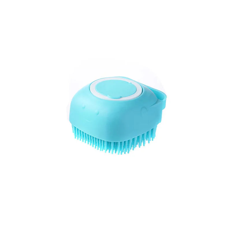 Pet Bath Massage Brush Household Silicone Bath Brush Cat and Dog Cleaning Tool Massage Foam Maker Dog Bath
