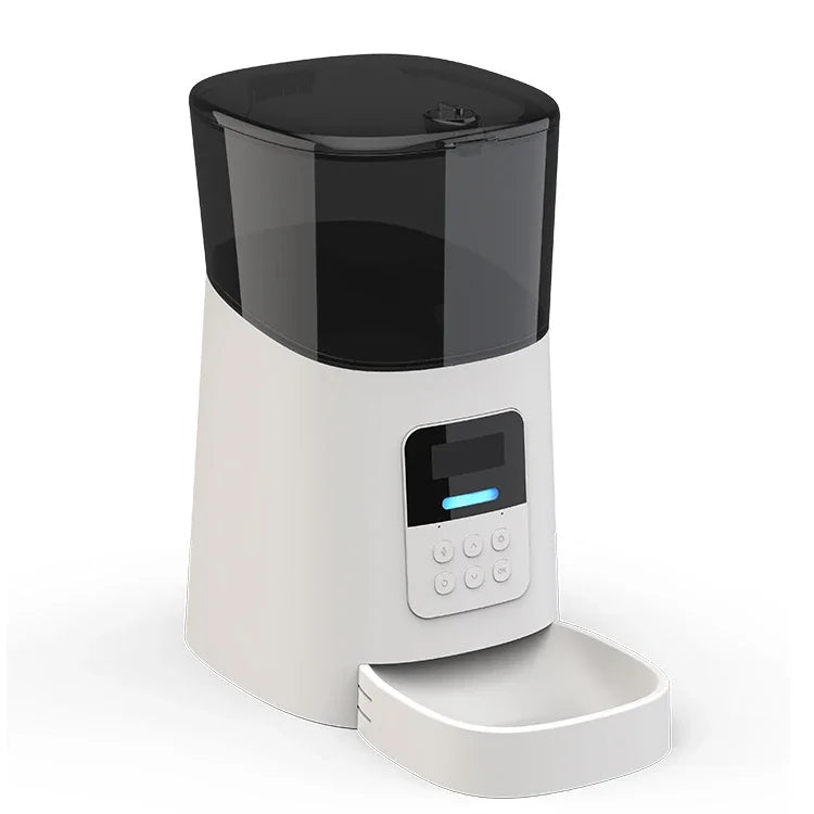 Video Automatic Pet Feeder with HD Camera, Food Dispenser for Cats and Dogs WiFi Smart Feeder with Camera 4L 2-Way Audio,Mobile