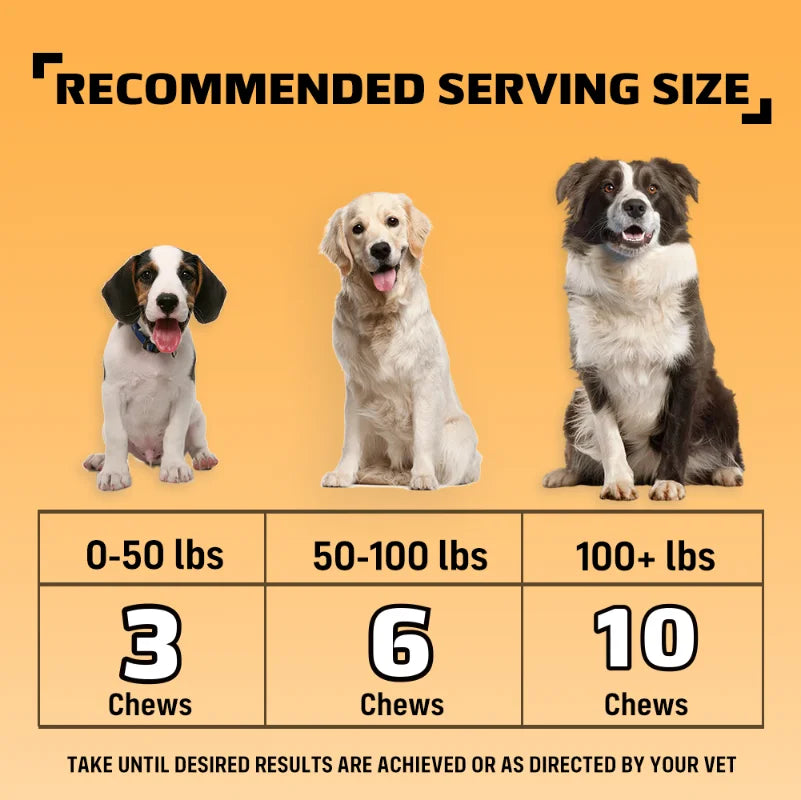 NUTRIDOG Dog Allergy Itch Relief Supplements With Omega-3 Vitamin C Support Skin Immune Health Supplement Nutrition 90 Chews