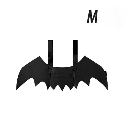 Pet Bat Wings Felt Halloween Costume Small Dog Cat Wings Apparel Funny Dress-Up for Halloween Party Cosplay Pet Accessories