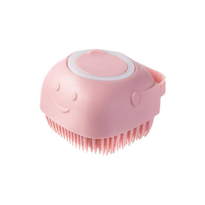 Pet Bath Massage Brush Household Silicone Bath Brush Cat and Dog Cleaning Tool Massage Foam Maker Dog Bath