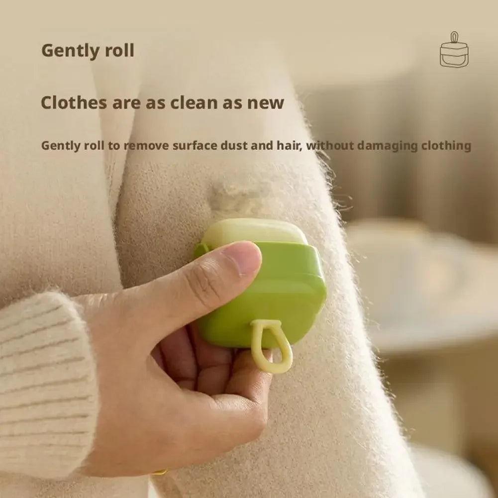 Mini Lint Remover Portable Multifunctional Reusable Clothes Dust Tools Washable Cleaning Hair Plush Sticky Roller Ball Travel
