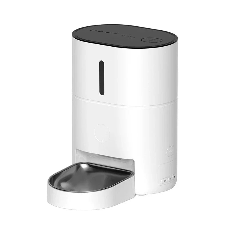 Video Automatic Pet Feeder with HD Camera, Food Dispenser for Cats and Dogs WiFi Smart Feeder with Camera 4L 2-Way Audio,Mobile